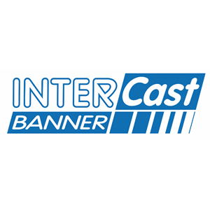 Intercast Banner Hvit Matt 1600mm x 30M