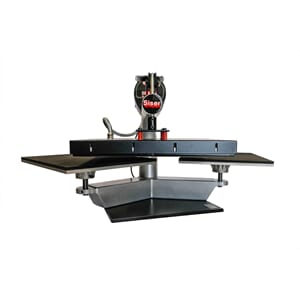 TS-Double, varmepresse med to underplater